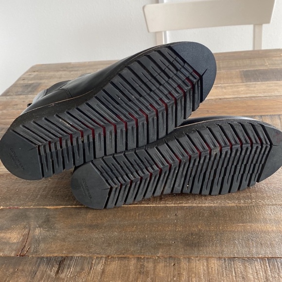 Cole Haan Zerogrand leather Waterproof black stomper style boot 8.5 - Picture 5 of 6